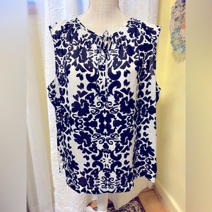 Liz Claiborne XL Sleeveless Top